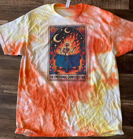The emotional dumpster fire tee