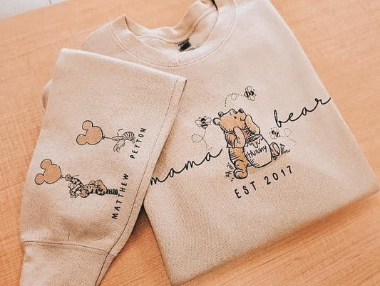 Mama bear personalized sweatshirt