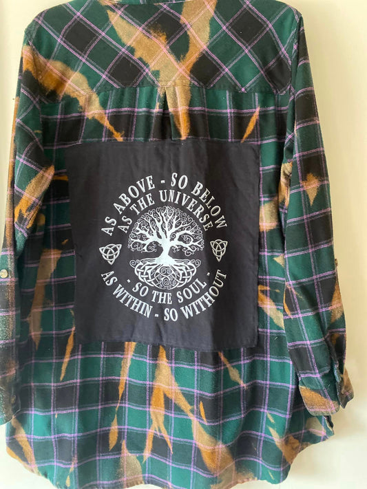 Women's 2x as above flannel