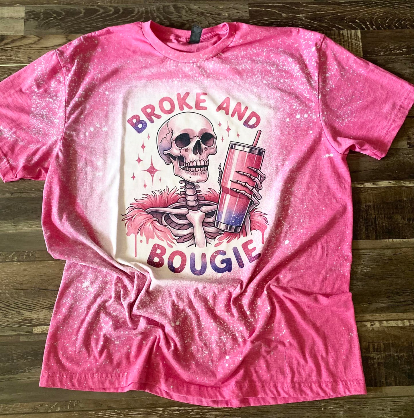 Broke and Bougie tee