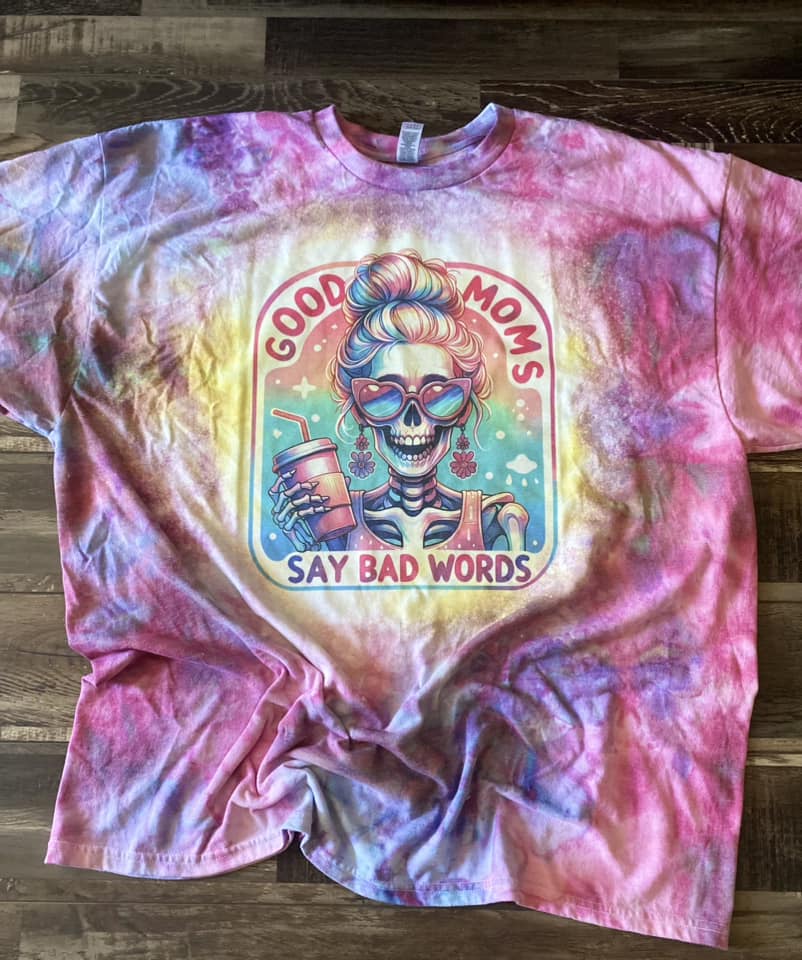 Good moms say bad words tee