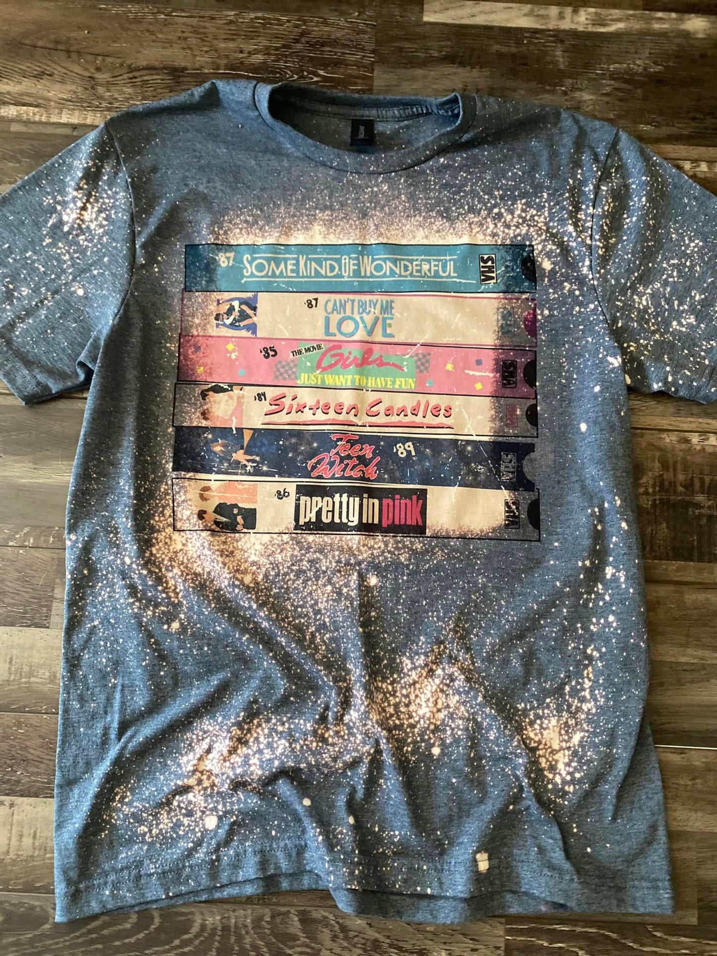 80's vhs bleach tee