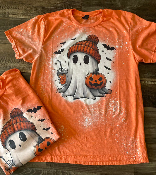 Beanie ghost tee