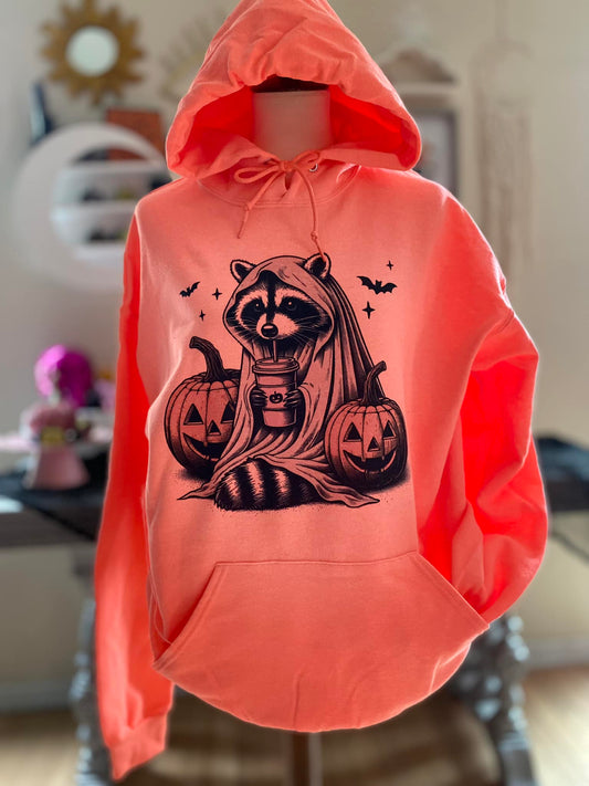 Fall raccoon hoodie