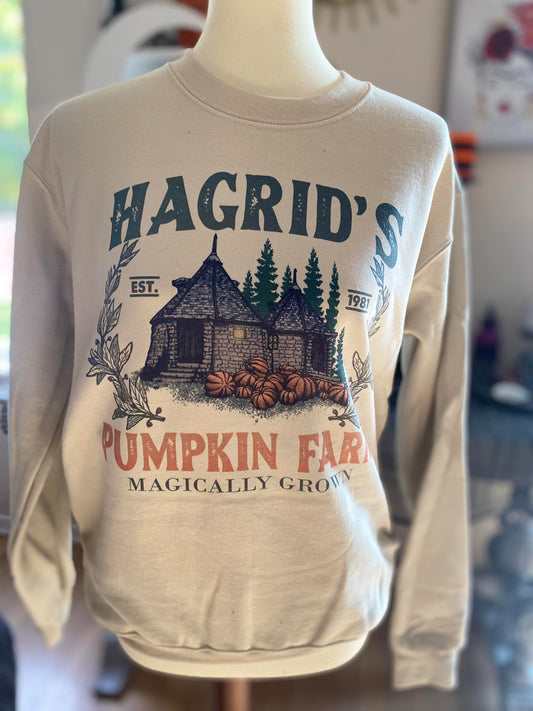 Hagrids pumpkin farm sweatshirt