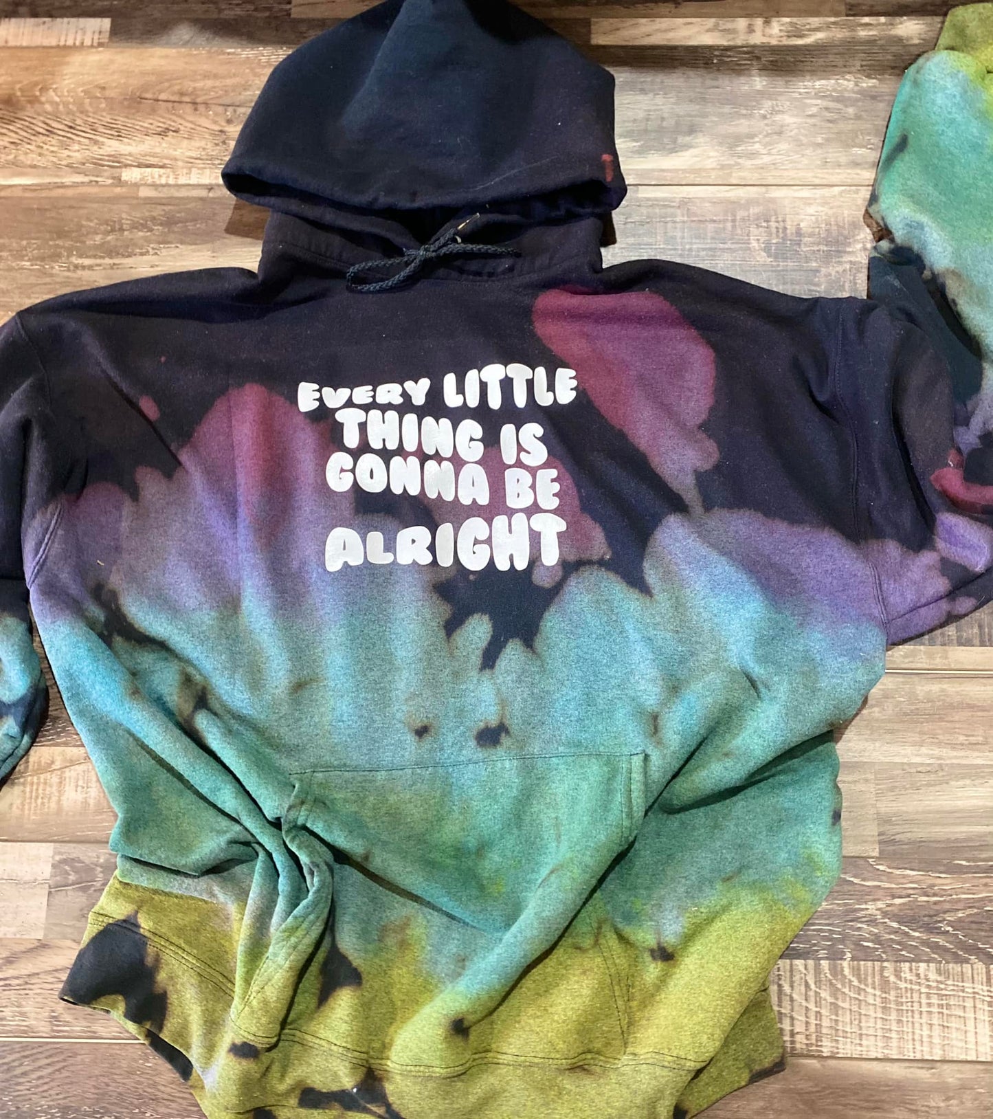 Every Little thing reverse dye Hoodie