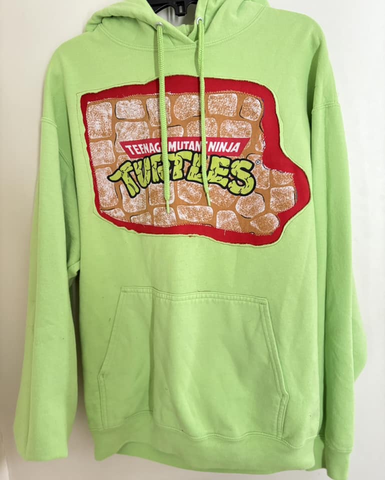 Med Ninja turtles hoodie