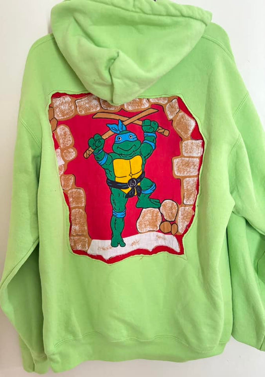 Med Ninja turtles hoodie