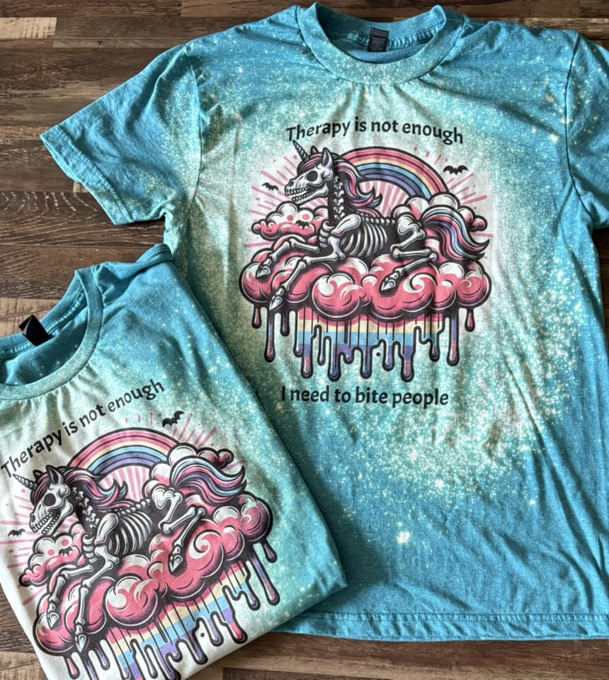 I need to bite people unicorn tee