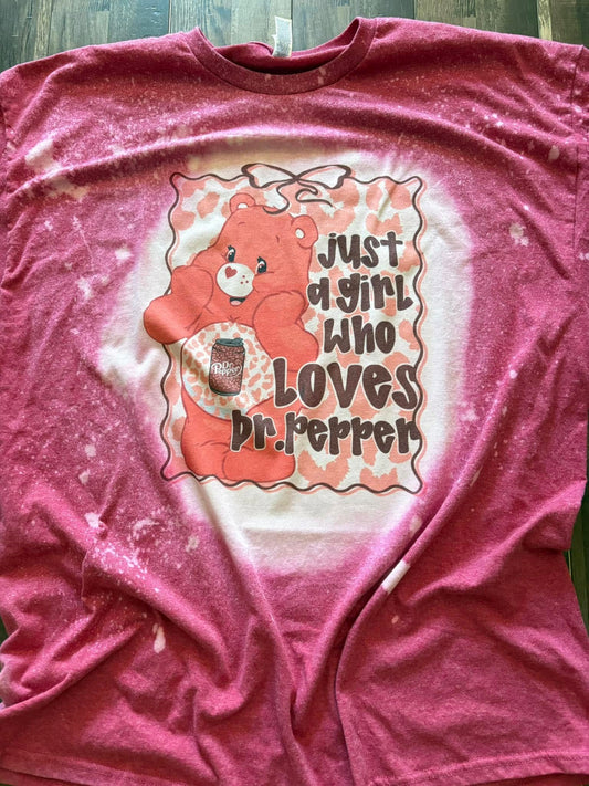 dr. Pepper carebear tee