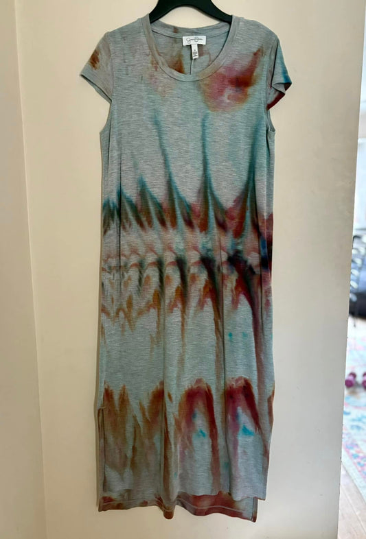 Maxi Dress size small dyed