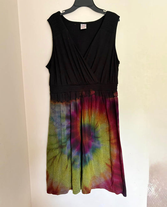 2x reverse swirl dress
