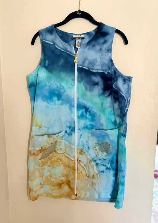 Beachy coverup dress size small