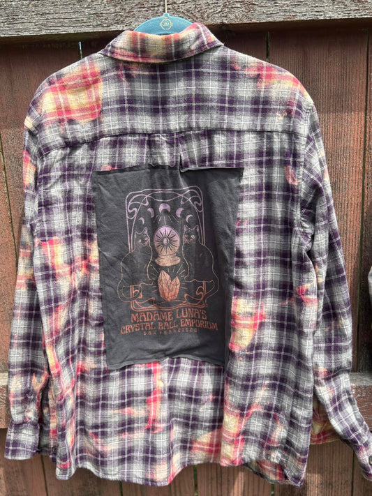 Madame Lunas flannel size med
