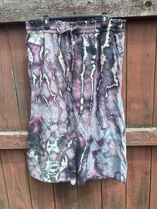3x black cropped pants