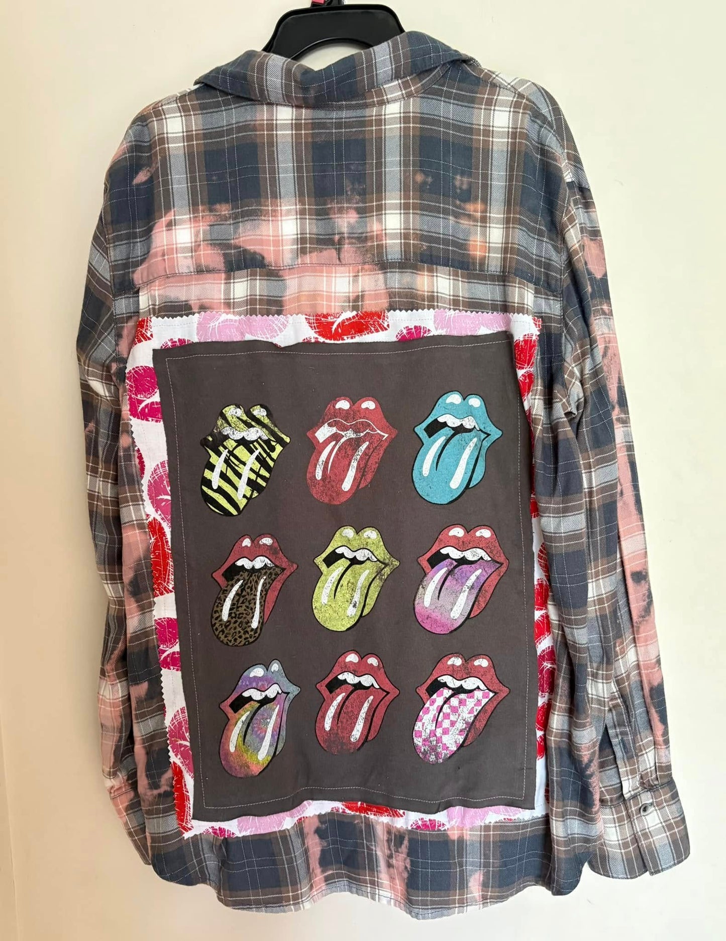 Rolling stones flannel med