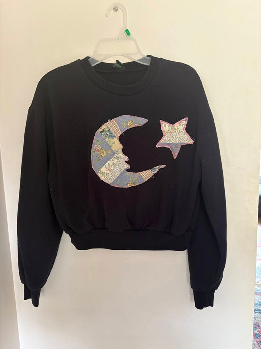Celestial sweatshirt med