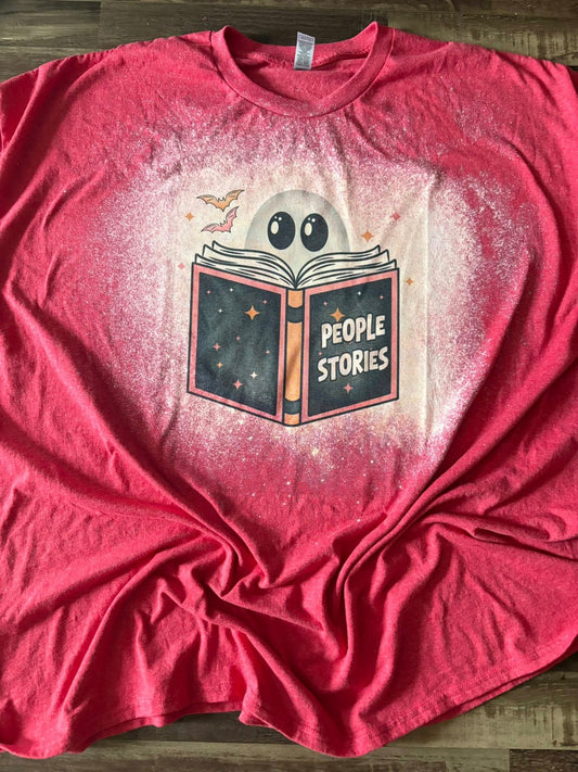 People stories ghost tee
