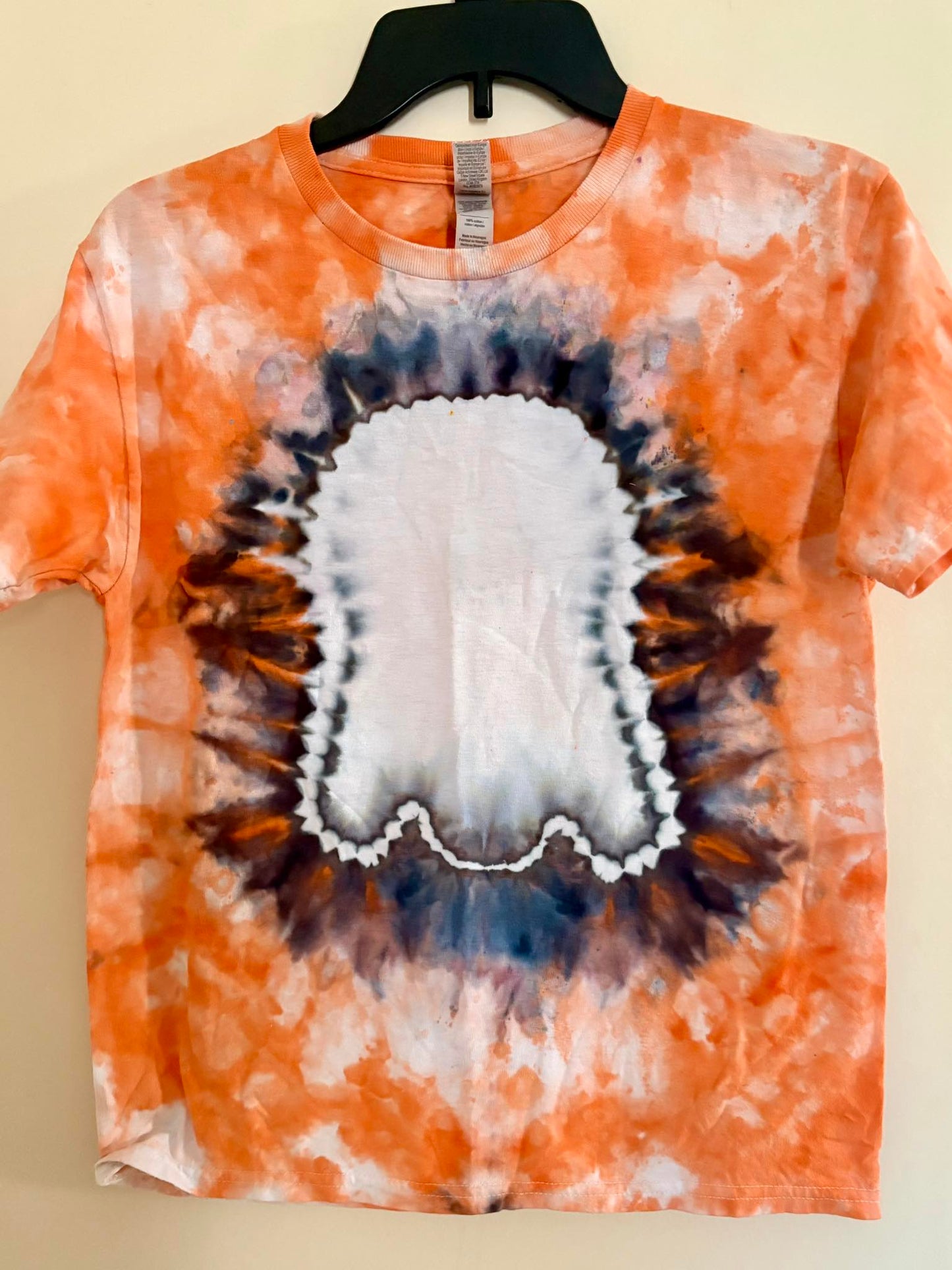 Youth lg tie dye ghost tee