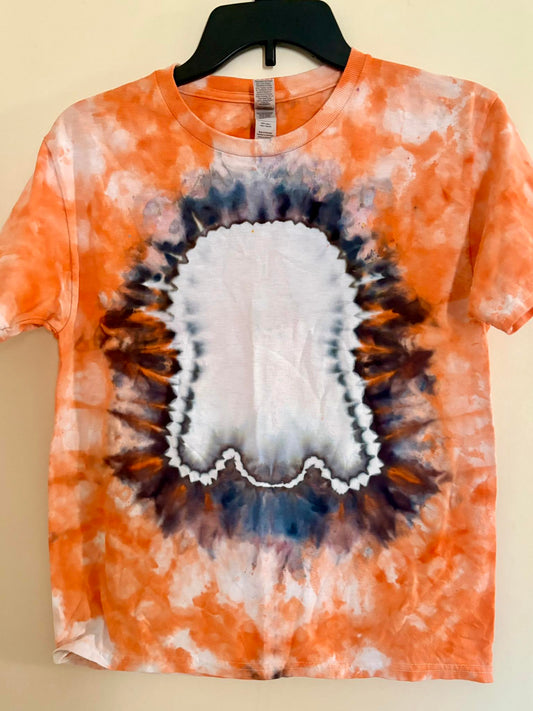 Youth lg tie dye ghost tee