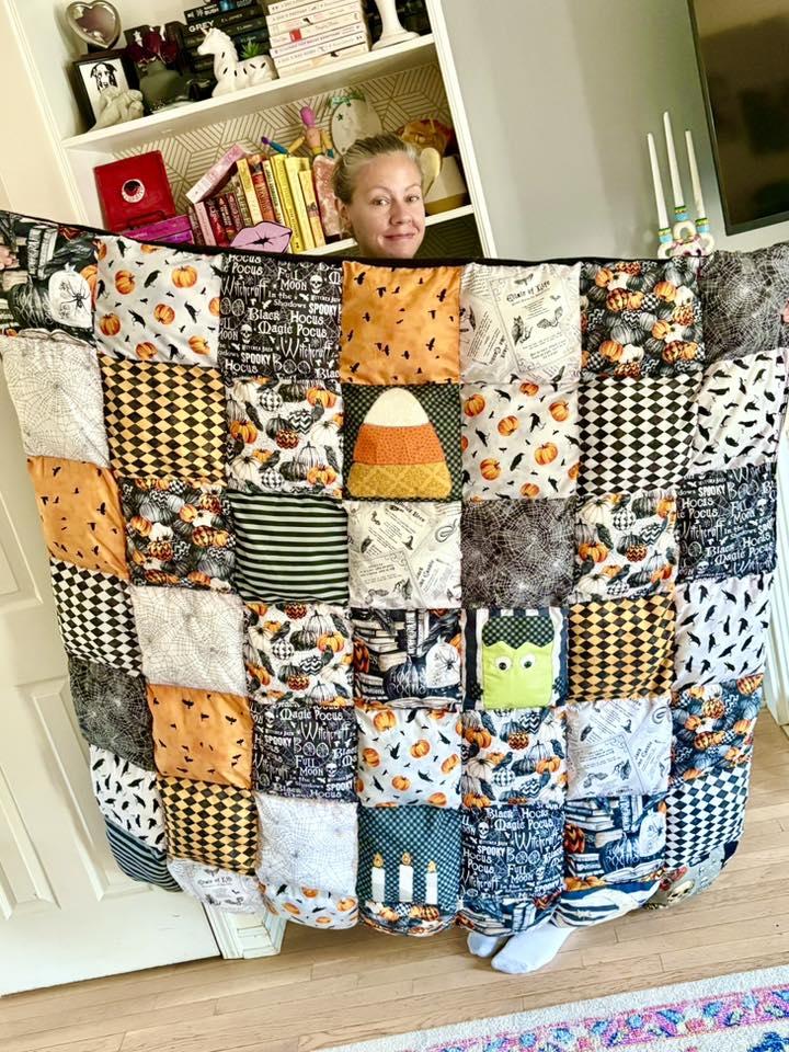 Custom Puff Quilt