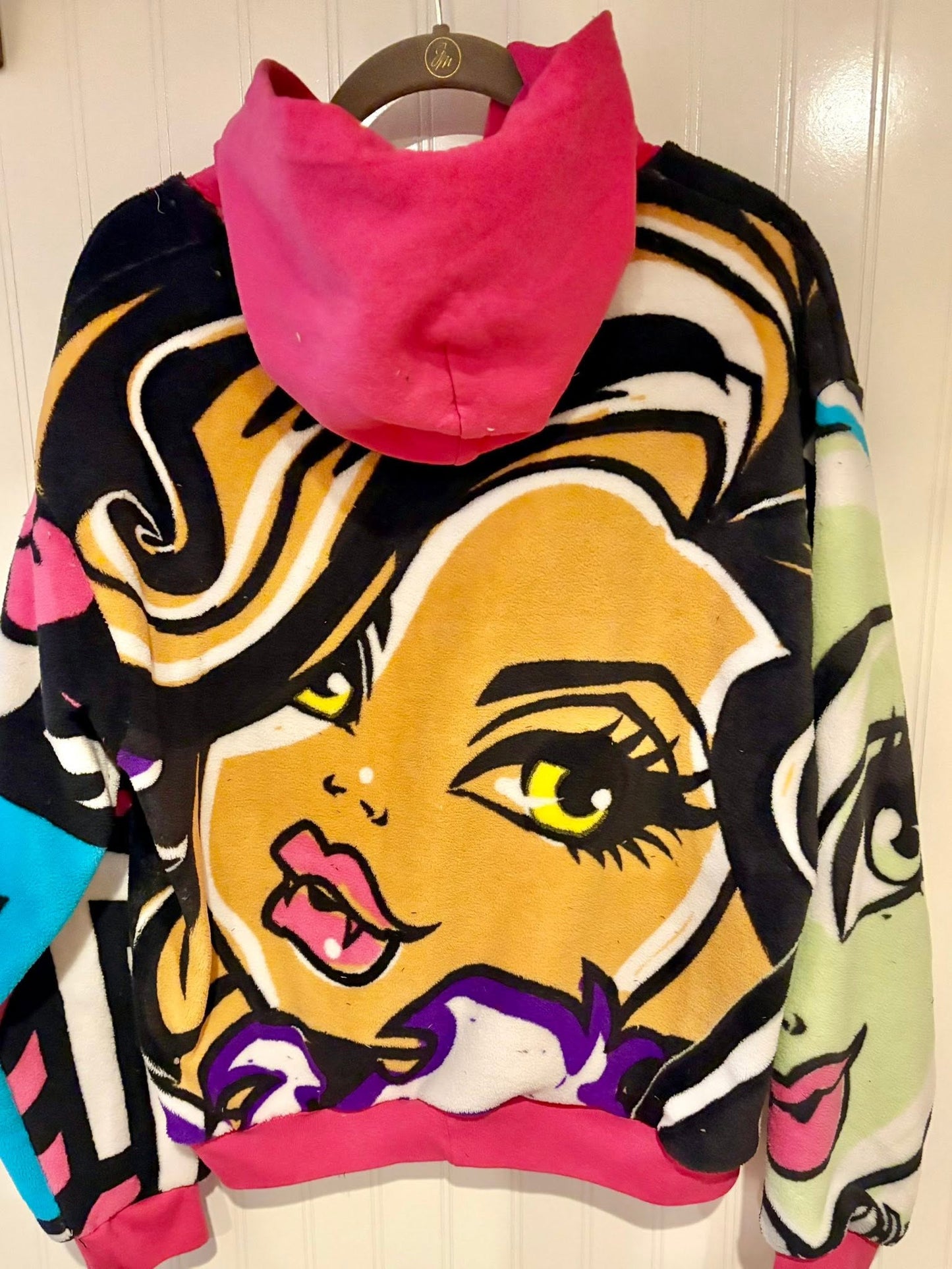 CUSTOM Monster high blanket upcycle, you choose style