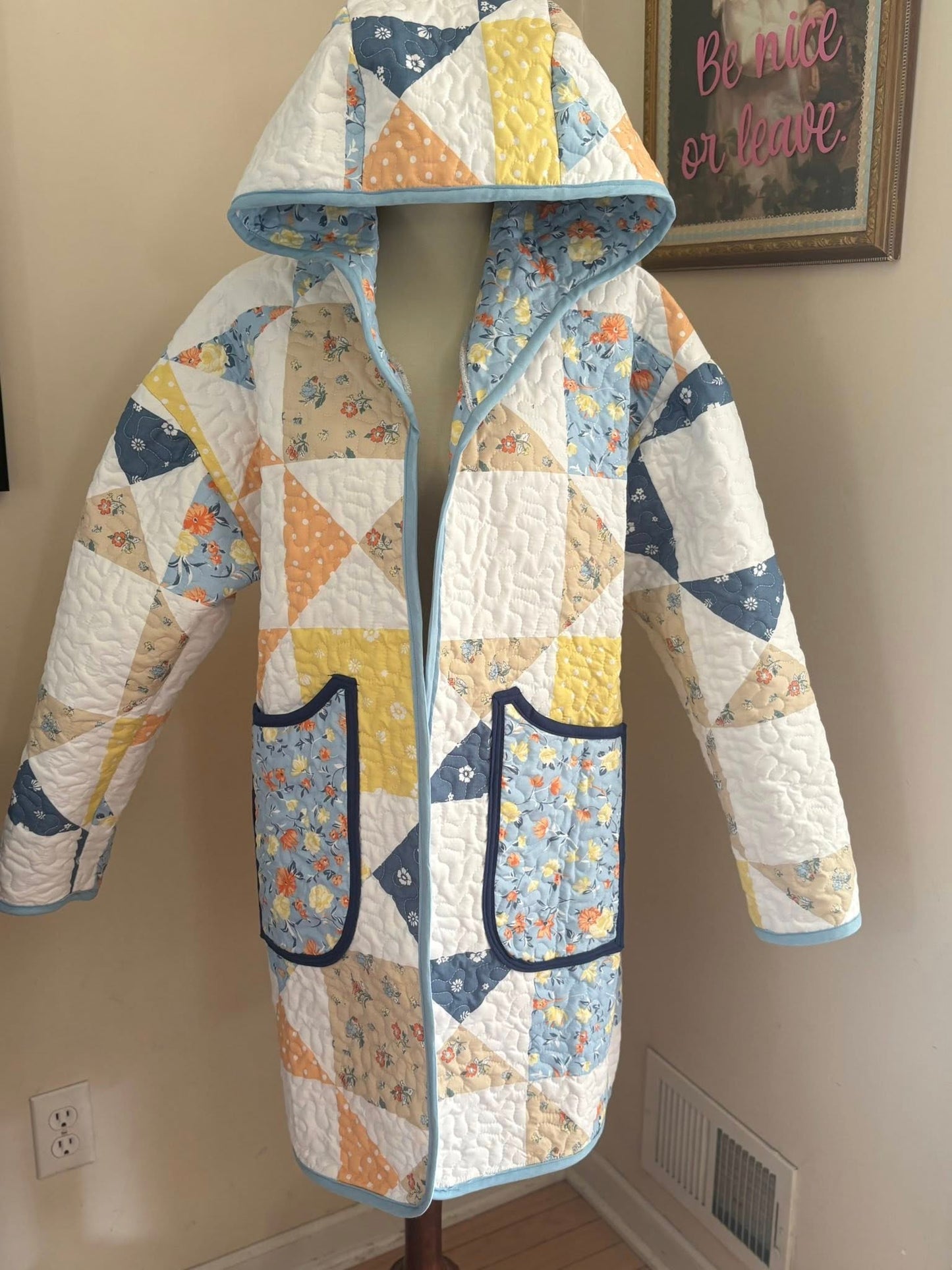 Quilt Jacket Upcycle