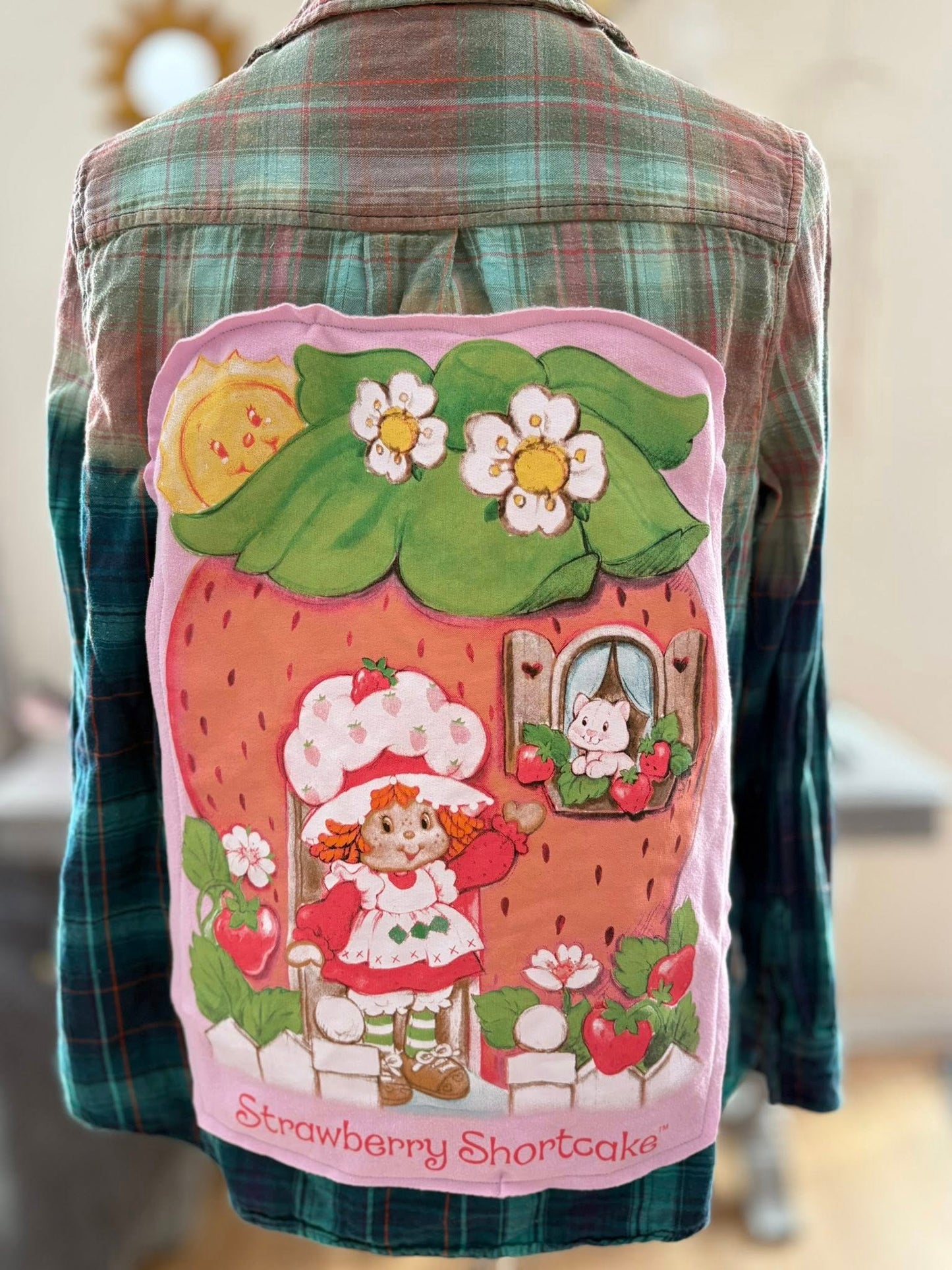 Strawberry Shortcake flannel lg