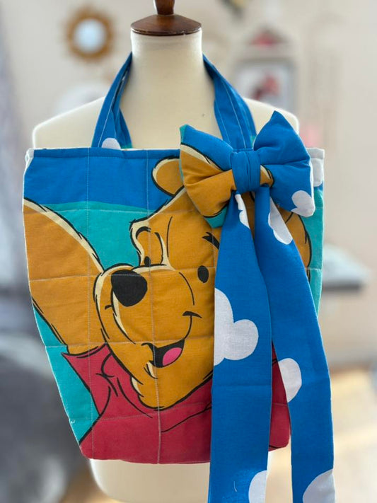 Winne the Pooh quilted Tote bag