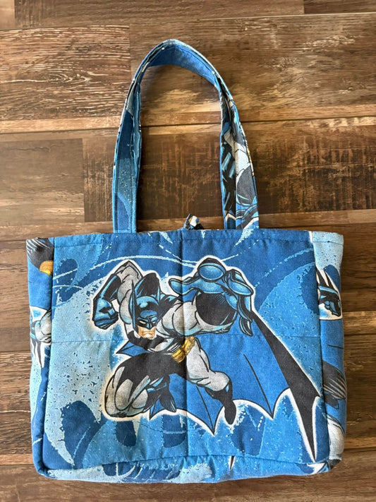 Upcycled Vintage batman handbag
