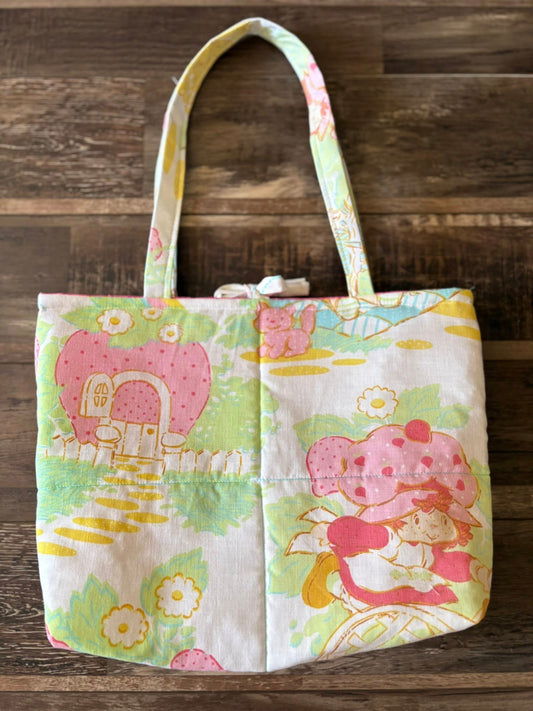 Strawberry Shortcake quilted handbag
