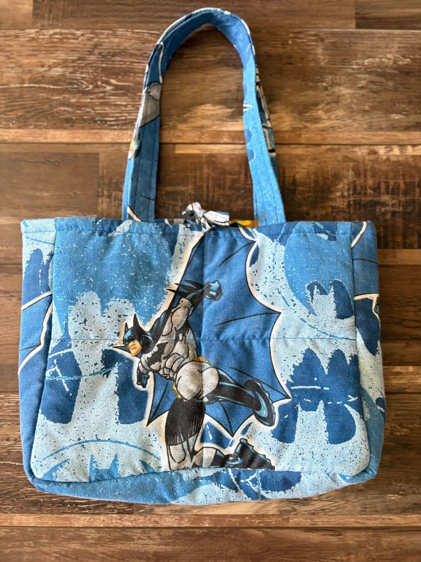 Upcycled Vintage batman handbag