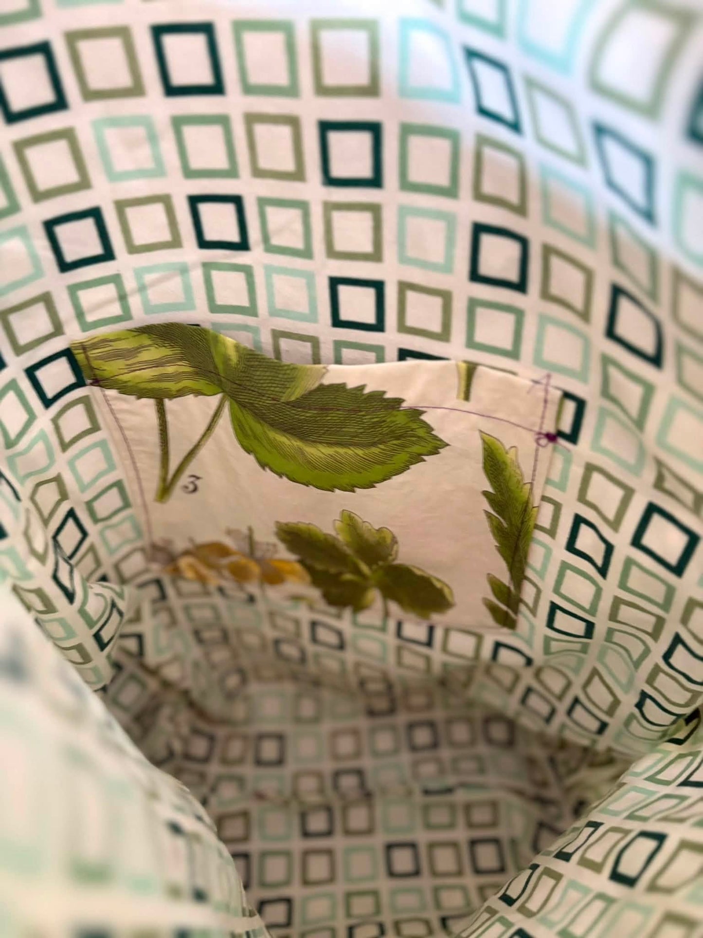 Botany plant tote bag