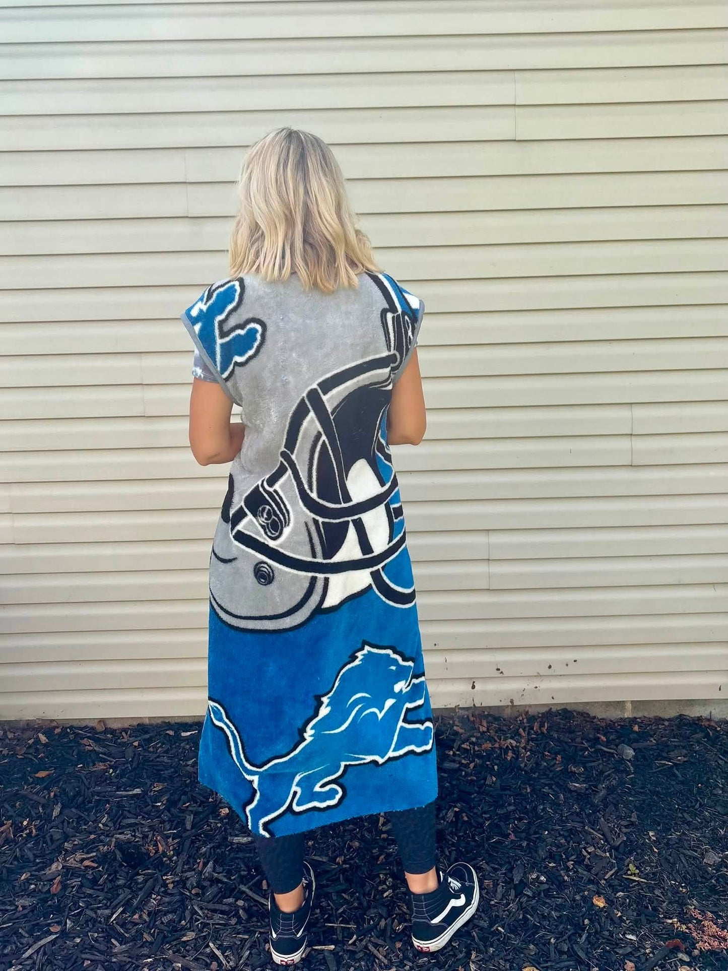 Detroit Lions duster jacket One size fits most