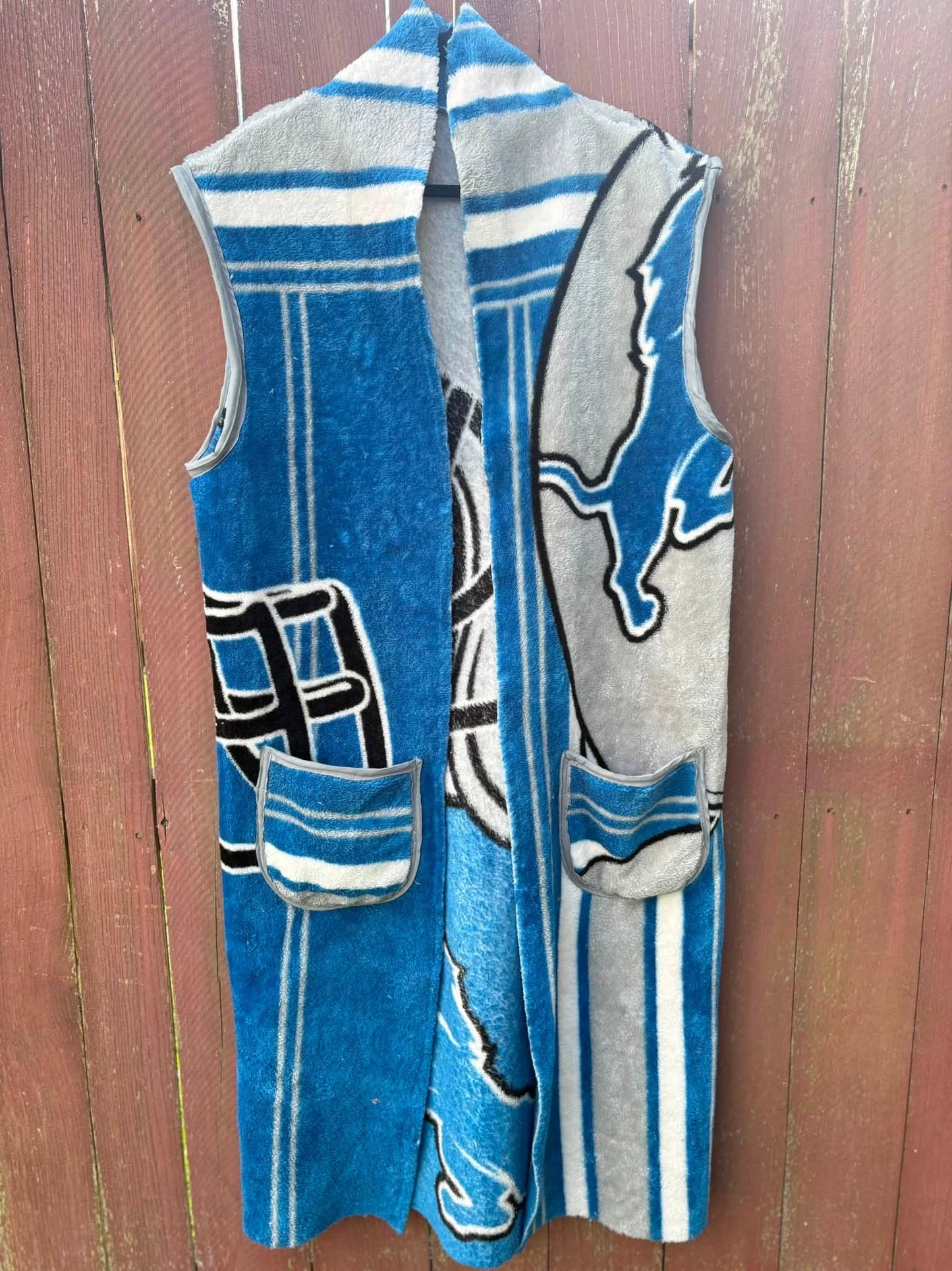 Detroit Lions duster jacket One size fits most