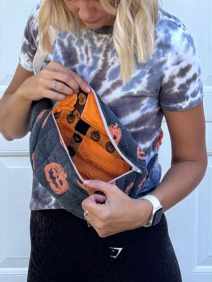 Vintage halloween cross body bag