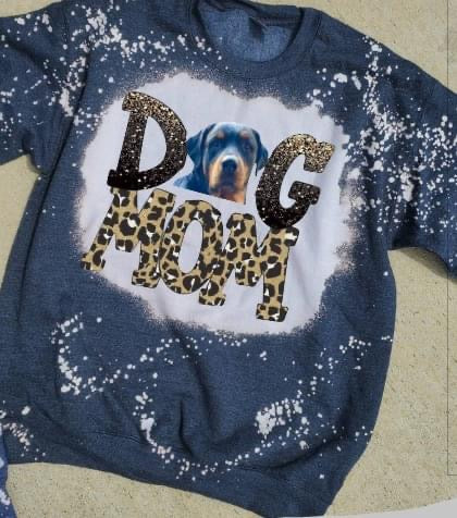 Dog mom personalized sweatshirt