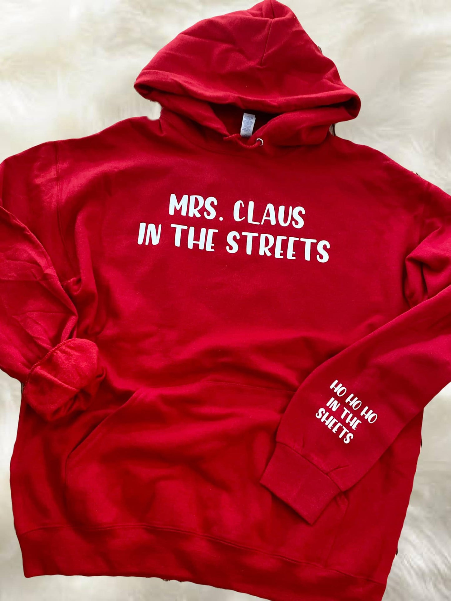 Mrs. Claus in the streets Hoodie