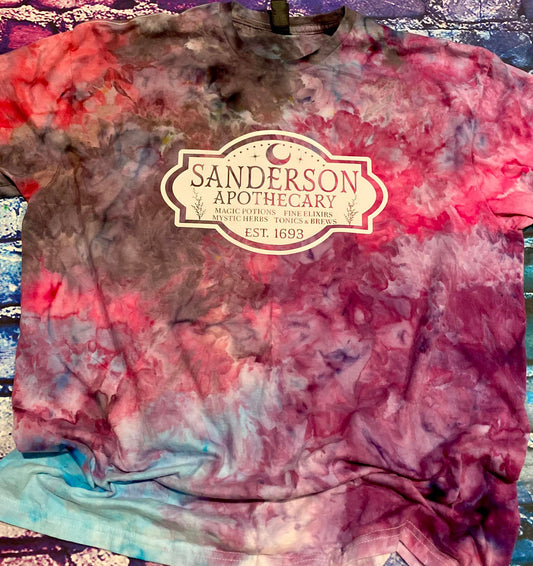 Sanderson Apothecary Tie dye Tee