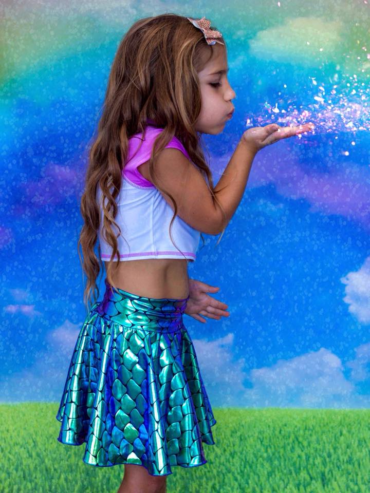 Mermaid magic skirt